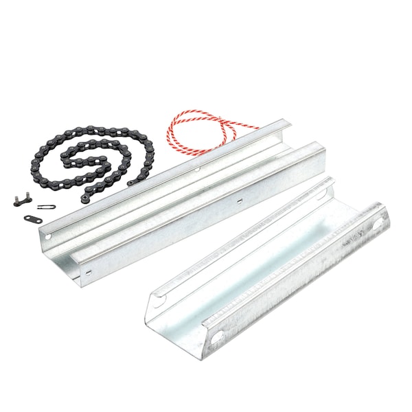 The Genie Co Genie C-Channel Chain Drive Garage Door Opener Extension Kit for 8 in. Garage Doors EKCC - main